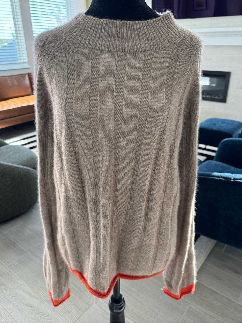 YOHJI YAMAMOTO Ribbed Wool Sweater Size 2 VGUC